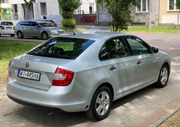 Skoda RAPID cena 11499 przebieg: 430000, rok produkcji 2014 z Warszawa małe 137